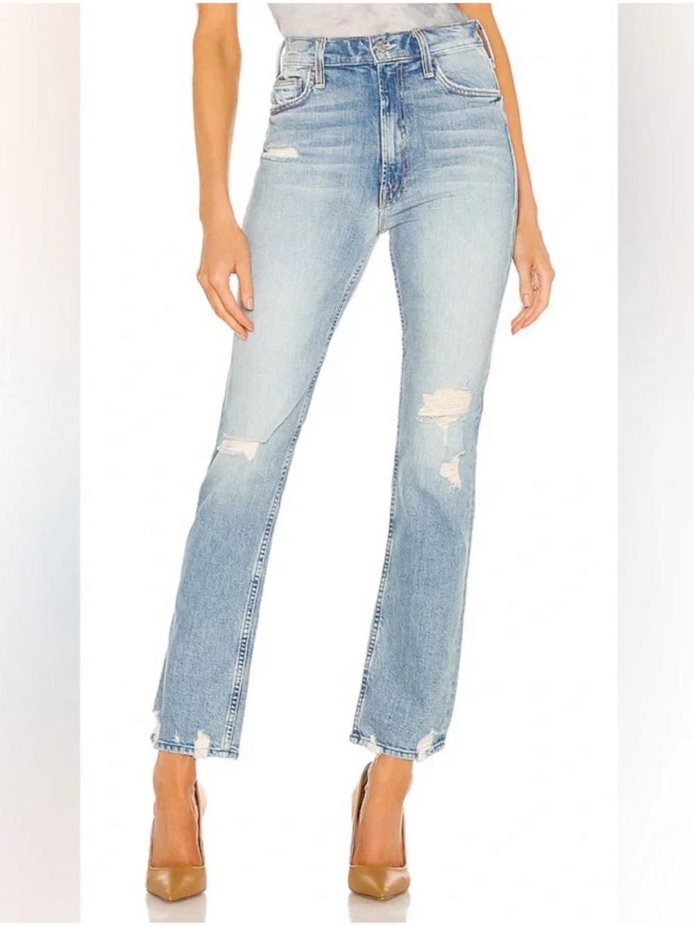Mother Superior Denim High-Rise Rider Skimp Jeans size 27 EUC
